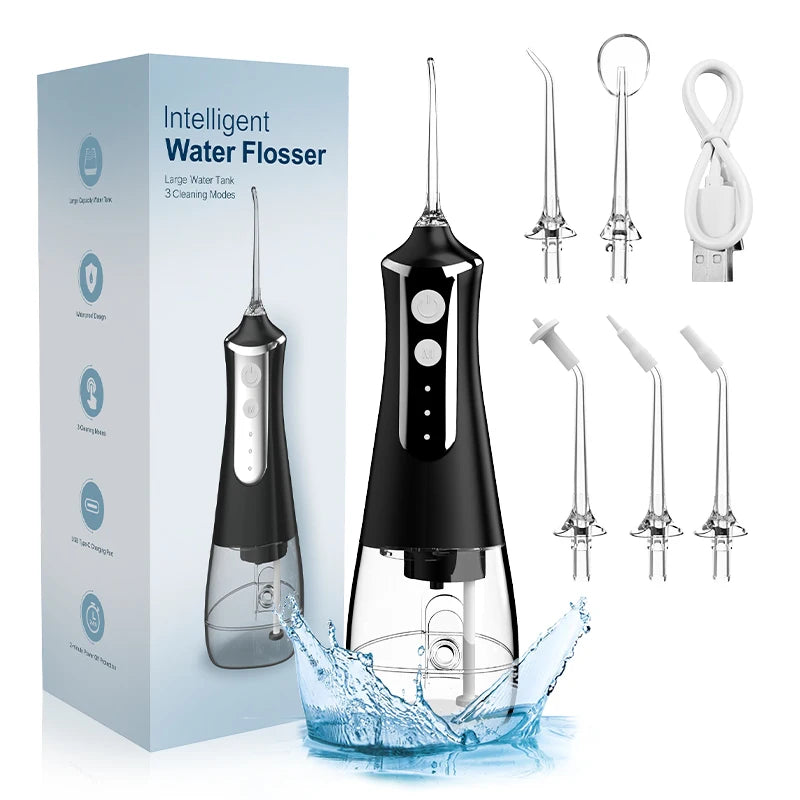 Elite Cordless Water Flosser – Precision Care for Teeth & Braces